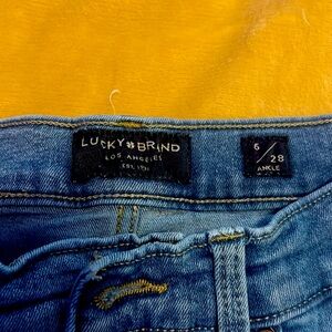 Lucky brand ankle jeans